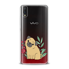 Lex Altern TPU Silicone VIVO Case Cute Puppy Pug Dog