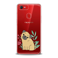 Lex Altern TPU Silicone Oppo Case Cute Puppy Pug Dog