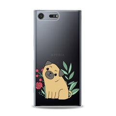 Lex Altern TPU Silicone Sony Xperia Case Cute Puppy Pug Dog