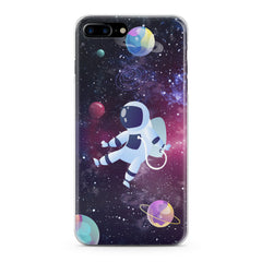 Lex Altern TPU Silicone Phone Case Drawing Astronaut