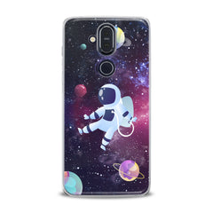 Lex Altern TPU Silicone Nokia Case Drawing Astronaut