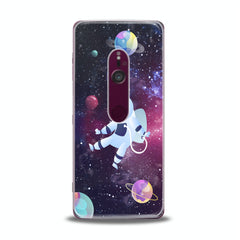 Lex Altern TPU Silicone Sony Xperia Case Drawing Astronaut