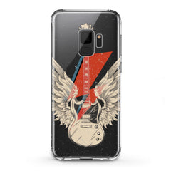 Lex Altern TPU Silicone Samsung Galaxy Case Wings Guitar Art