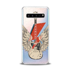 Lex Altern TPU Silicone Samsung Galaxy Case Wings Guitar Art