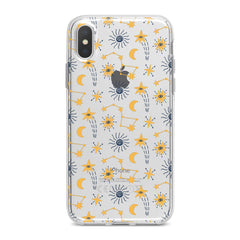 Lex Altern TPU Silicone Phone Case Yellow Constellations