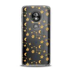 Lex Altern TPU Silicone Phone Case Yellow Constellations