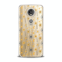 Lex Altern TPU Silicone Motorola Case Yellow Constellations