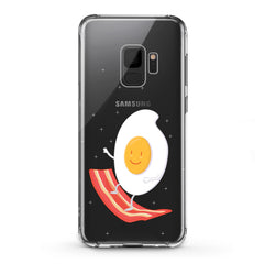 Lex Altern TPU Silicone Samsung Galaxy Case Egg Bacon Surfing