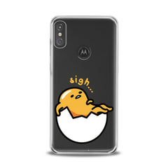 Lex Altern TPU Silicone Motorola Case Yolk Sigh