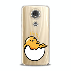 Lex Altern TPU Silicone Motorola Case Yolk Sigh