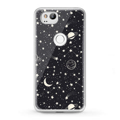 Lex Altern Google Pixel Case White Constellation Art