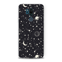 Lex Altern TPU Silicone LG Case White Constellation Art