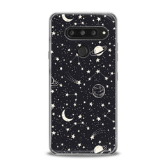 Lex Altern TPU Silicone LG Case White Constellation Art