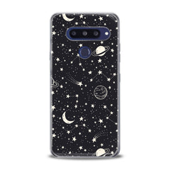 Lex Altern TPU Silicone LG Case White Constellation Art