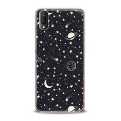 Lex Altern TPU Silicone VIVO Case White Constellation Art