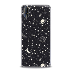 Lex Altern TPU Silicone VIVO Case White Constellation Art