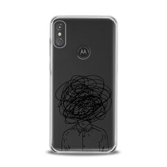 Lex Altern TPU Silicone Motorola Case Crazy Mind