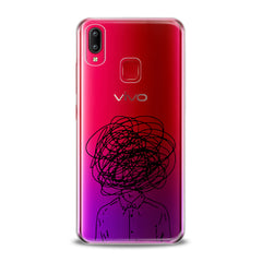 Lex Altern TPU Silicone VIVO Case Crazy Mind