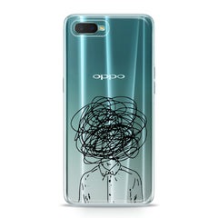 Lex Altern TPU Silicone Oppo Case Crazy Mind