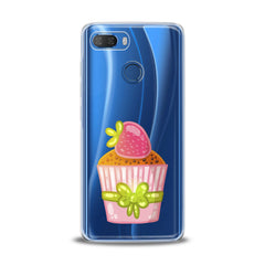 Lex Altern TPU Silicone Lenovo Case Strawberry Cupcake