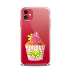 Lex Altern TPU Silicone iPhone Case Strawberry Cupcake