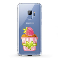 Lex Altern TPU Silicone Samsung Galaxy Case Strawberry Cupcake