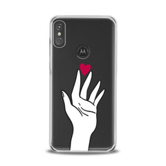 Lex Altern TPU Silicone Motorola Case Touch Heart