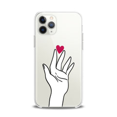 Lex Altern TPU Silicone iPhone Case Touch Heart