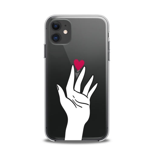 Lex Altern TPU Silicone iPhone Case Touch Heart