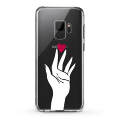 Lex Altern TPU Silicone Samsung Galaxy Case Touch Heart