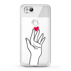 Lex Altern TPU Silicone Google Pixel Case Touch Heart