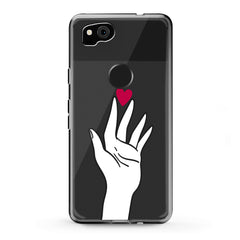 Lex Altern Google Pixel Case Touch Heart