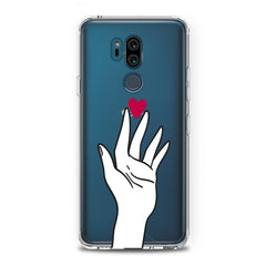 Lex Altern TPU Silicone LG Case Touch Heart