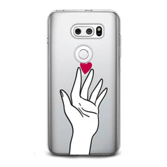 Lex Altern TPU Silicone LG Case Touch Heart