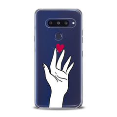 Lex Altern TPU Silicone LG Case Touch Heart