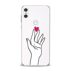 Lex Altern TPU Silicone Motorola Case Touch Heart