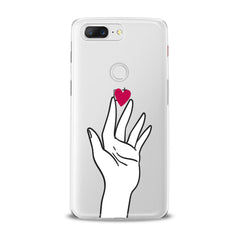 Lex Altern TPU Silicone OnePlus Case Touch Heart