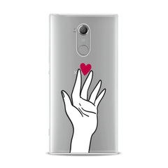 Lex Altern TPU Silicone Sony Xperia Case Touch Heart