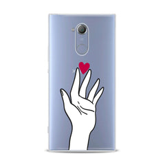 Lex Altern TPU Silicone Sony Xperia Case Touch Heart