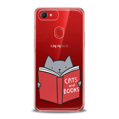 Lex Altern TPU Silicone Oppo Case Felines Book