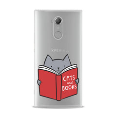 Lex Altern Felines Book Sony Xperia Case