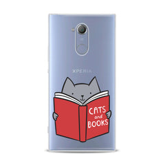 Lex Altern TPU Silicone Sony Xperia Case Felines Book