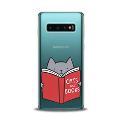 Lex Altern TPU Silicone Samsung Galaxy Case Felines Book