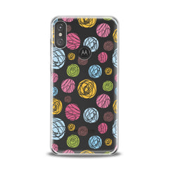 Lex Altern TPU Silicone Motorola Case Colored Balls