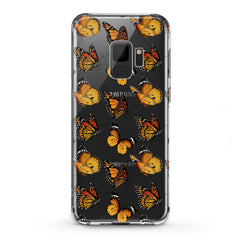 Lex Altern TPU Silicone Samsung Galaxy Case Yellow Butterflies