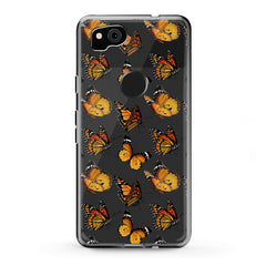 Lex Altern TPU Silicone Google Pixel Case Yellow Butterflies