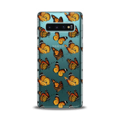 Lex Altern TPU Silicone Samsung Galaxy Case Yellow Butterflies