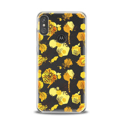 Lex Altern TPU Silicone Motorola Case Watercolor Yellow Bee