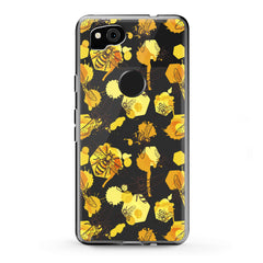 Lex Altern Google Pixel Case Watercolor Yellow Bee