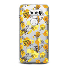 Lex Altern TPU Silicone LG Case Watercolor Yellow Bee